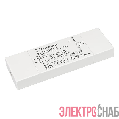 Блок питания ARV-SP-48090-FLAT-PFC 48В 1.8А 90Вт IP20 пластик Arlight 052082