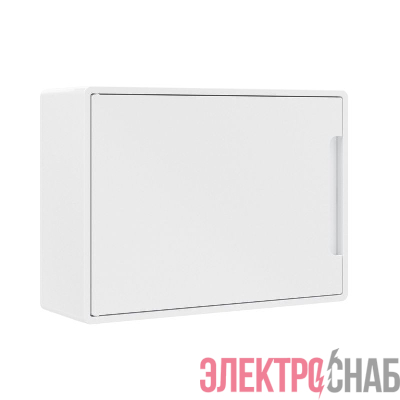 Щиток настенный Фрейм (FRAME) ЩРн-п-12 12мод. с бел. дверцей с 2 шинами PEN на 6 и 8 отверст. бел. DKC F12W1WW