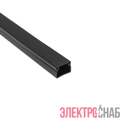 Кабель-канал 16х16 L2000 черн. Rexant 28-1616-8