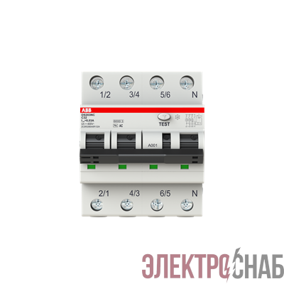 Выключатель автоматический дифференциального тока DS203NC C32 AC30 ABB 2CSR256040R1324