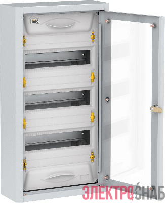 Корпус металлический ЩРн-36 УХЛ3 IP31 прозр. дверь TITAN 5 IEK MKM16-N-036-31-Z-U