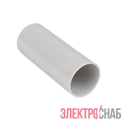 Муфта соединительная для трубы 25мм (уп.50шт) Plast EKF ms-t-25
