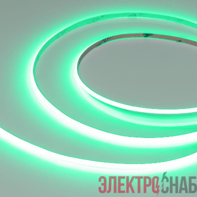 Лента светодиодная COB-X480-4mm 24V Green 4Вт/м IP20 (уп.5м) Arlight 046906