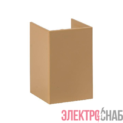 Соединитель на стык 25х25 под свет. дерево Plast PROxima (уп.4шт) EKF conl-25-25x4
