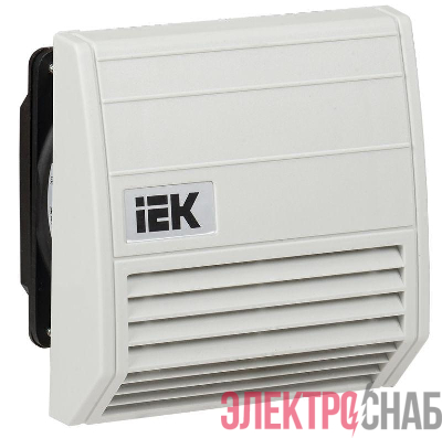 Вентилятор с фильтром 21куб.м/час IP55 IEK YCE-FF-021-55