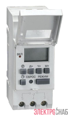 Таймер цифровой ТЭ15 16А 230В на DIN-рейку KARAT IEK MTA10-16