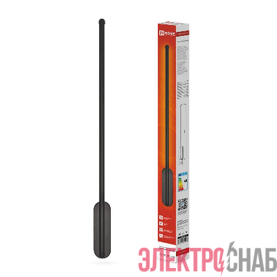 Светильник светодиодный ESTETIKA LUV-60A-30BL 10Вт 3000К 700лм 230В 600х50х25 черн. IN HOME 4690612054476
