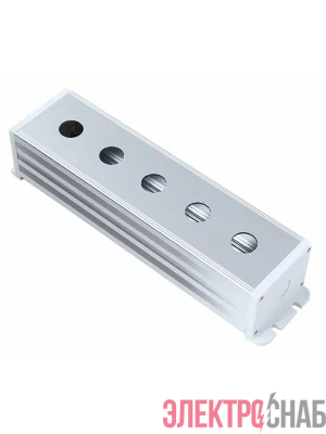 Корпус BXM47-В5/22 IP65 пять отверст. 22мм с проушинами с сальником Электротехник ET020075