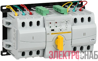 Устройство автоматического ввода резерва АВР 63А KARAT АВР-1 STANDARD модульное IEK MAT10-063