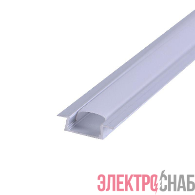 Комплект врезного алюм. профиля с рассеив. 22х6мм 2м Rexant 146-405