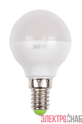Лампа светодиодная PLED-SP 11Вт G45 5000К E14 230В/50Гц JazzWay 5019300