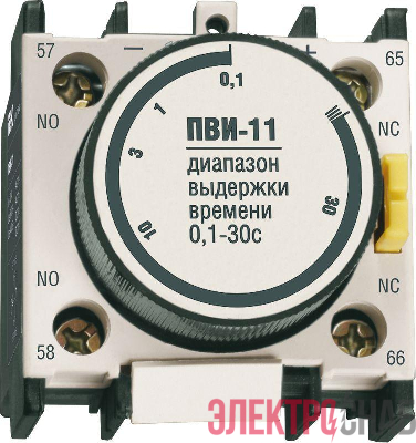 Приставка ПВИ 11 0.1-30сек 1НО+1НЗ IEK KPV10-11-1