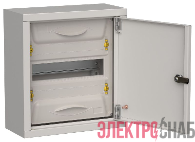 Корпус ЩРн-12 (1х12) TITAN 5 335х310х140 IP31 метал. сер. IEK TI5-50-N-012-31-7035