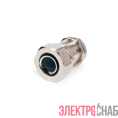 Ввод кабельный для металлорукава ВК-М25(6-12мм)-МР15 латунный Fortisflex 89105