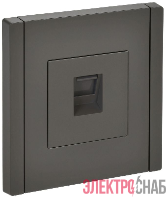 Розетка компьютерная RJ45 кат.6 FORTE&PIANO FP331 сер. IEK FP-K10-2-K03