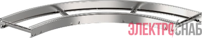 Угол для лотка 90град. 400х55 R600 LESTA IEK CPG05-4-90-055-400