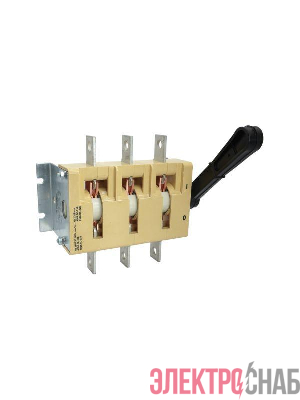 Выключатель-разъединитель 3п 400А ВР32-37 А 30220-00 УХЛ3 IP00 одно направление несъемная боков. рукоятка Электротехник ET276978