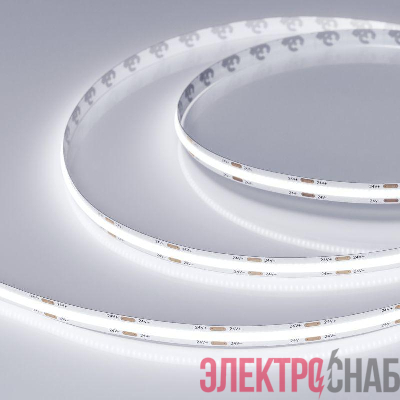 Лента светодиодная COB-X544-8mm 24V White 6000К 11.5Вт/м IP20 (уп.5м) Arlight 031902(3)