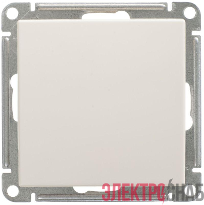 Выключатель 1-кл. СП W59 10А IP20 10AX механизм сл. кость SE VS110-154-2-86