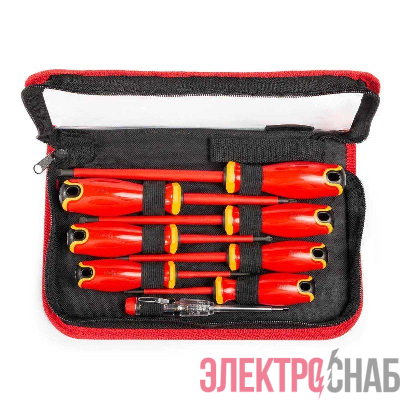 Набор диэлектрических отверток НИО-2208-S ПРОФИ КВТ 88926