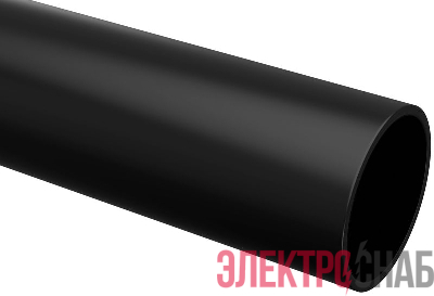 Труба гладкая ПНД жесткая d16мм черн. (уп.100м) IEK CTR10-016-K02-100-1
