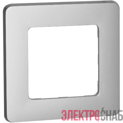 Рамка 1-м СП Inspiria IP20 алюм. IEK 673932