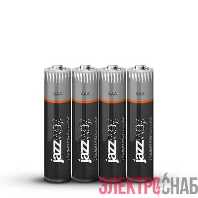 Элемент питания алкалиновый AAA/LR03 1.5В Ultra Alkaline BL-4 (блист.4шт) JazzWay 5010802