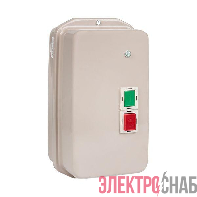 Пускатель магнитный КМЭ 50А 230В с РТЭ и индикатором PROxima в корп. IP65 EKF ctrp-r-50-230v-led