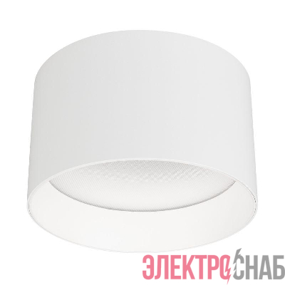 Светильник светодиодный SP-BISCOTTO-R140-15W Warm3300-MIX WH 80deg 230В IP54 15Вт 3300К метал. Arlight 054917