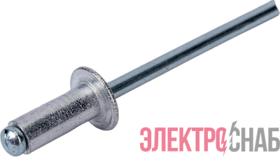 Заклепка 4.0х10 алюм. (уп.50шт) Вихрь 73/9/6/2