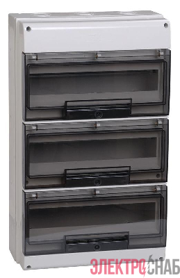 Корпус ОП КМПн-48 Krepta 7 48 мод. IP66 пластик. IEK MKP73-N-48-66