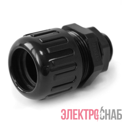 Муфта вводная для гофрированных труб ВМУ-ГТ-20 (М20) (N-MGW20-21B) усиленная IP68 черн. Промрукав PR08.3277