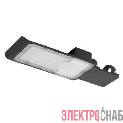 Светильник светодиодный SPP-503-0-50K-030 30Вт 5000К IP65 3000лм КСС:Ш-С уличный консольный (аналог ДКУ) Эра Б0043666