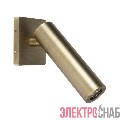 Светильник светодиодный SP-READER-NB-S60х60-3W Warm2700 BR 20deg 230В IP20 3Вт 2700К метал. Arlight 052943