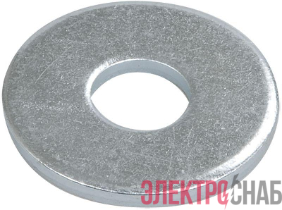 Шайба плоская усилен. M10 (уп.100шт) IEK CLP1M-SHU-10