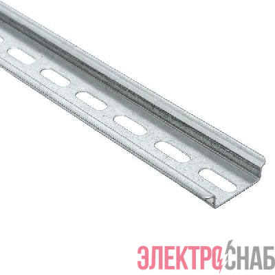 DIN-рейка перфорированная L600 1мм PROxima EKF adr1-6
