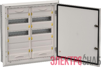 Корпус металлический ЩРв-72 (2х36) 630х625х130 IP31 сер. TITAN 5 IEK TI5-50-V-2X036-31-7035