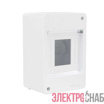 Щиток настенный 4мод. без дверцы бел. DKC F04W0W0
