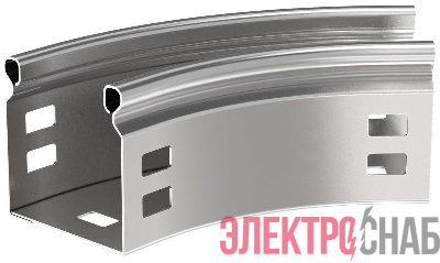 Угол для лотка плавный 45град. 100х50 Г01 ESCA IEK CPG01-0-45-050-100