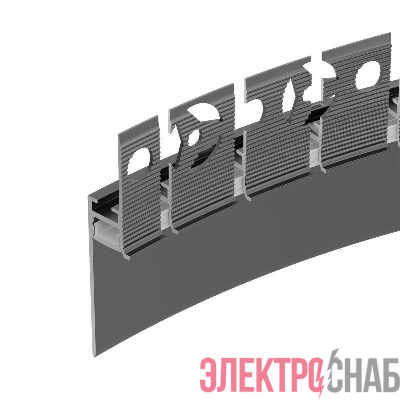 Профиль PLINTUS-FANTOM-BENT-H35-SIDE-2000 BLACK L2000 алюм. Arlight 043676(1)