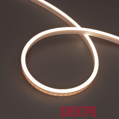 Лента светодиодная WAVE-SIDE-PU-A120-06x12mm 24В Day 4000К 8Вт/м IP68 wire x1 вывод боков. герметичная (уп.1м) Arlight 052585