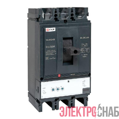 Выключатель автоматический 3п 400/250А 45кА ВА-99C Compact NS PROxima EKF mccb99C-400-250