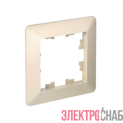 Рамка 1-м AtlasDesign Air беж./дым. бел. SE ATN220201