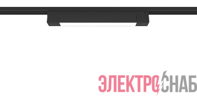 Светильник трековый светодиодный ARTLINE 343х35х40 20Вт 1400Лм 4000К 230В алюм. 9кв.м черн. Ritter 59720 3