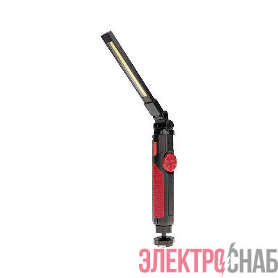 Фонарь автомобильный с регулировкой яркости поворотным магнитом индикатором зарядки и встроенным аккумулятором USB кабель в комплекте Rexant 75-8042