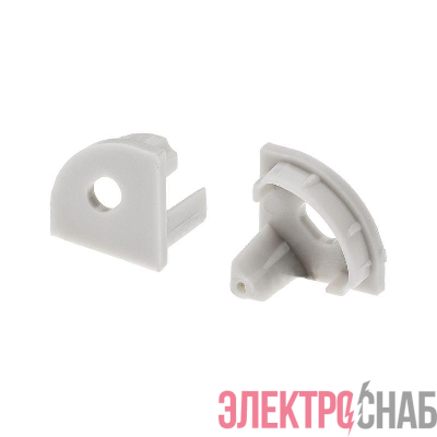 Заглушка ARH-KANT-16R с отверстием пластик Arlight 016189