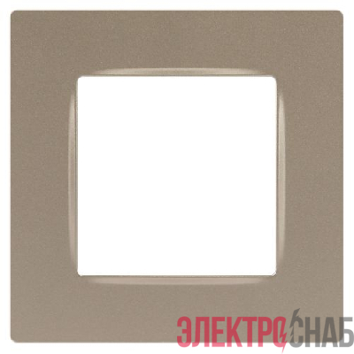 Рамка 1-м 12-5201-04 Классик шампань Эра Б0067795