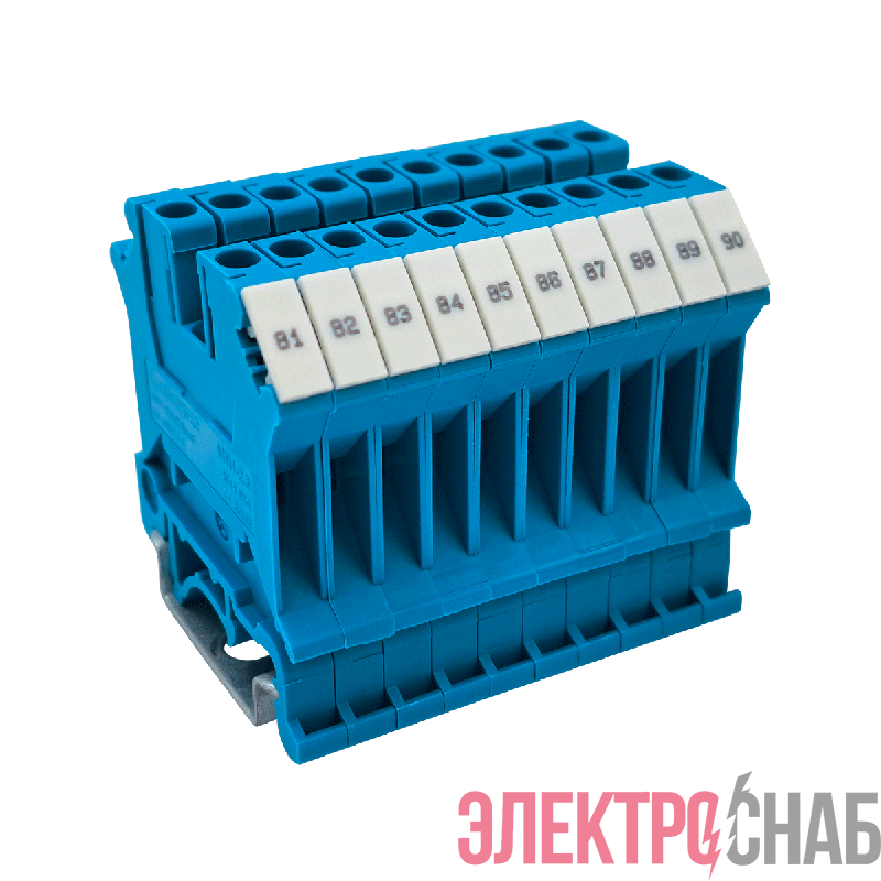 Маркировка клеммного ряда 31-40 Ш=6мм MTU-4M3140 (уп.100шт) ОВЕН 54741