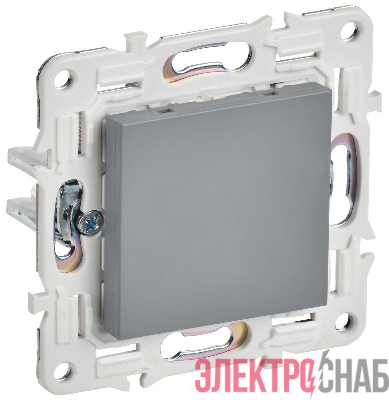 Заглушка с суппортом SKANDY SK-C01Gr сер. IEK SK-PL10-K03