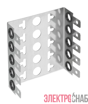 Рама (монтажный хомут) FW-50 глубиной 50мм для крепления 5-и плинтов типа Krone Cabeus 7240c